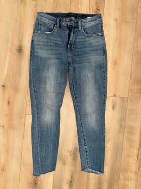 Lucky Brand Faded Blue High-Rise Skinny Jeans
